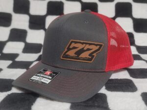 Cartwright Racing - Rawhide Patch Charcoal/Red Hat
