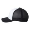 Black/ White/ Black - Flexfit - Trucker Cap - 6511