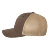 Brown/ Khaki - Flexfit - Trucker Cap - 6511