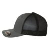 Charcoal/ Black - Flexfit - Trucker Cap - 6511