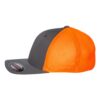 Charcoal/ Neon Orange - Flexfit - Trucker Cap - 6511