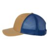 Biscuit/ True Blue – Richardson – Snapback Trucker Cap – 112