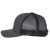 Charcoal/ Black - Richardson - Snapback Trucker Cap - 112