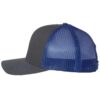 Charcoal/ Royal – Richardson – Snapback Trucker Cap – 112