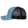 Columbia Blue/ Black – Richardson – Snapback Trucker Cap – 112