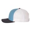 Columbia Blue/ White/ Navy – Richardson – Snapback Trucker Cap – 112