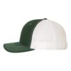 Dark Green/ White – Richardson – Snapback Trucker Cap – 112