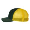Dark Green/ Yellow – Richardson – Snapback Trucker Cap – 112
