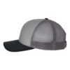 Grey/ Charcoal/ Navy – Richardson – Snapback Trucker Cap – 112