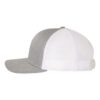 Heather Grey/ White – Richardson – Snapback Trucker Cap – 112