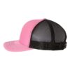 Hot Pink/ Black – Richardson – Snapback Trucker Cap – 112