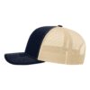 Navy/ Khaki – Richardson – Snapback Trucker Cap – 112