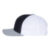 Navy/ White/ Heather Grey – Richardson – Snapback Trucker Cap – 112