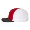 Red/ White/ Black – Richardson – Snapback Trucker Cap – 112