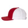 Red/ White – Richardson – Snapback Trucker Cap – 112