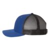 Royal/ Black – Richardson – Snapback Trucker Cap – 112