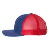 Royal/ Red – Richardson – Snapback Trucker Cap – 112