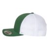 Evergreen/ White - YP Classics - Retro Trucker Cap - 6606