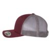 Maroon/ Grey - YP Classics - Retro Trucker Cap - 6606