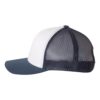 Navy/ White/ Navy - YP Classics - Retro Trucker Cap - 6606