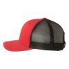 Red/ Black - YP Classics - Retro Trucker Cap - 6606