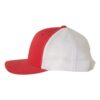 Red/ White - YP Classics - Retro Trucker Cap - 6606