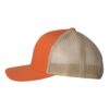 Rustic Orange/ Khaki - YP Classics - Retro Trucker Cap - 6606