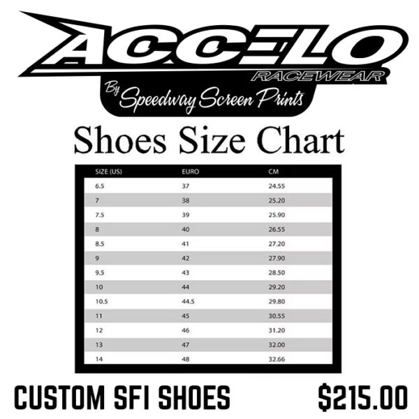 Accelo Racewear Custom SFI Shoes