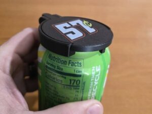 Can Lid Cover of Car Number or Logo – Set of 8 Lids