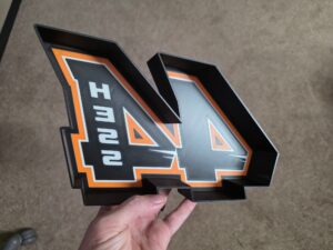 Light Box of Car Number or Logo – Without the Light