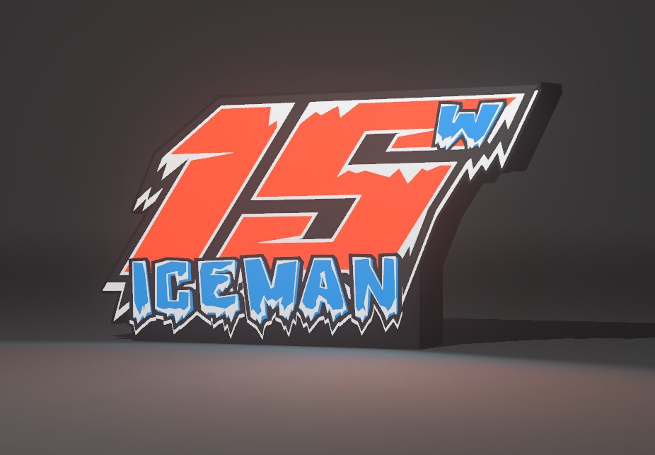 Custom 3D Lightbox of Car Number - With Light - Image 14