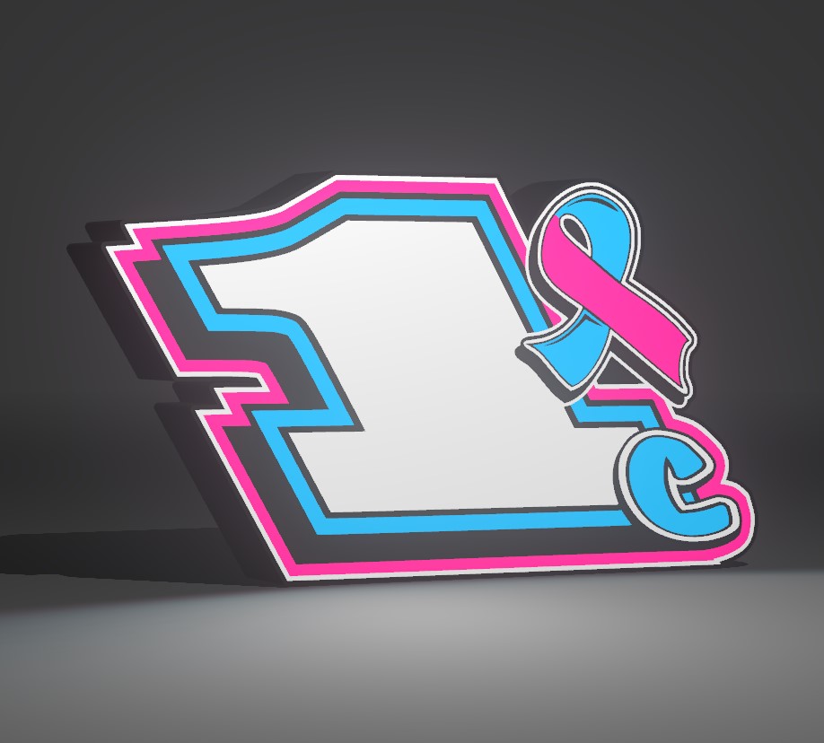 Custom 3D Lightbox of Car Number - With Light - Image 12